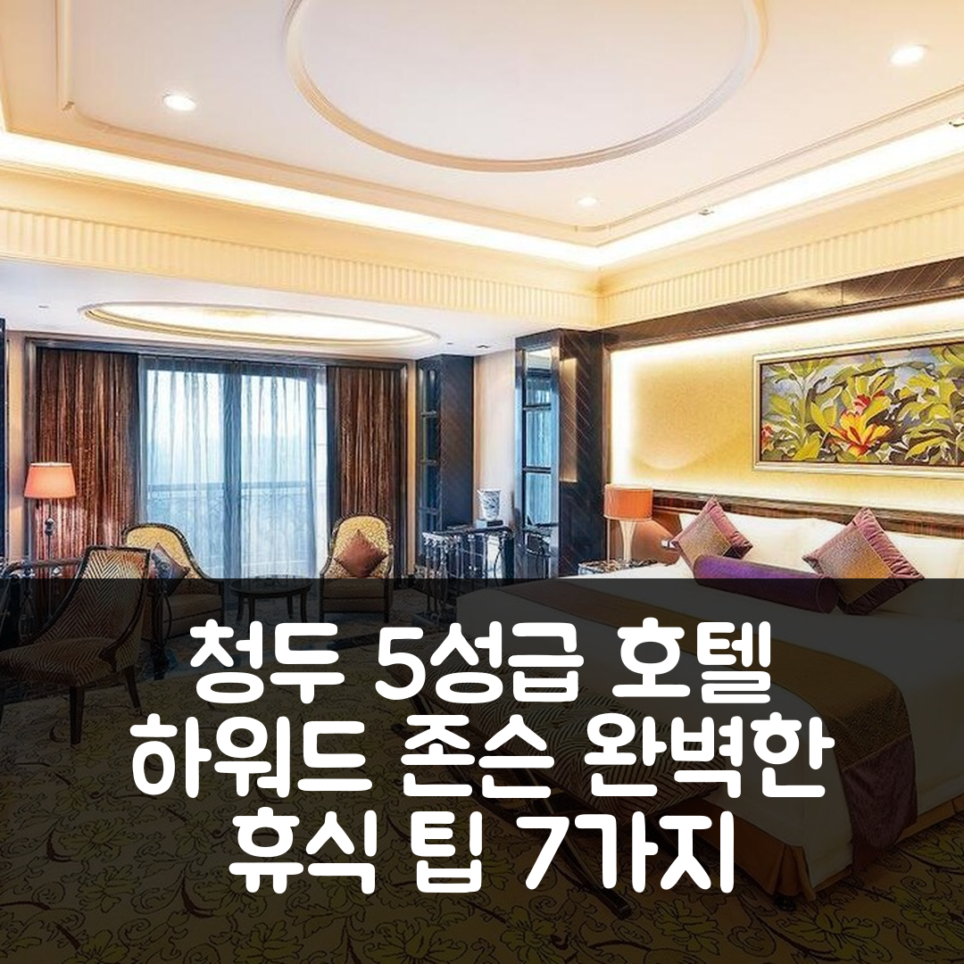 청두 숙소 여행 호텔 추천 하워드 존슨 애자일 플라자 청두 | 5성급 조식과 수영장으로 즐기는 완벽한 휴식 7가지 팁