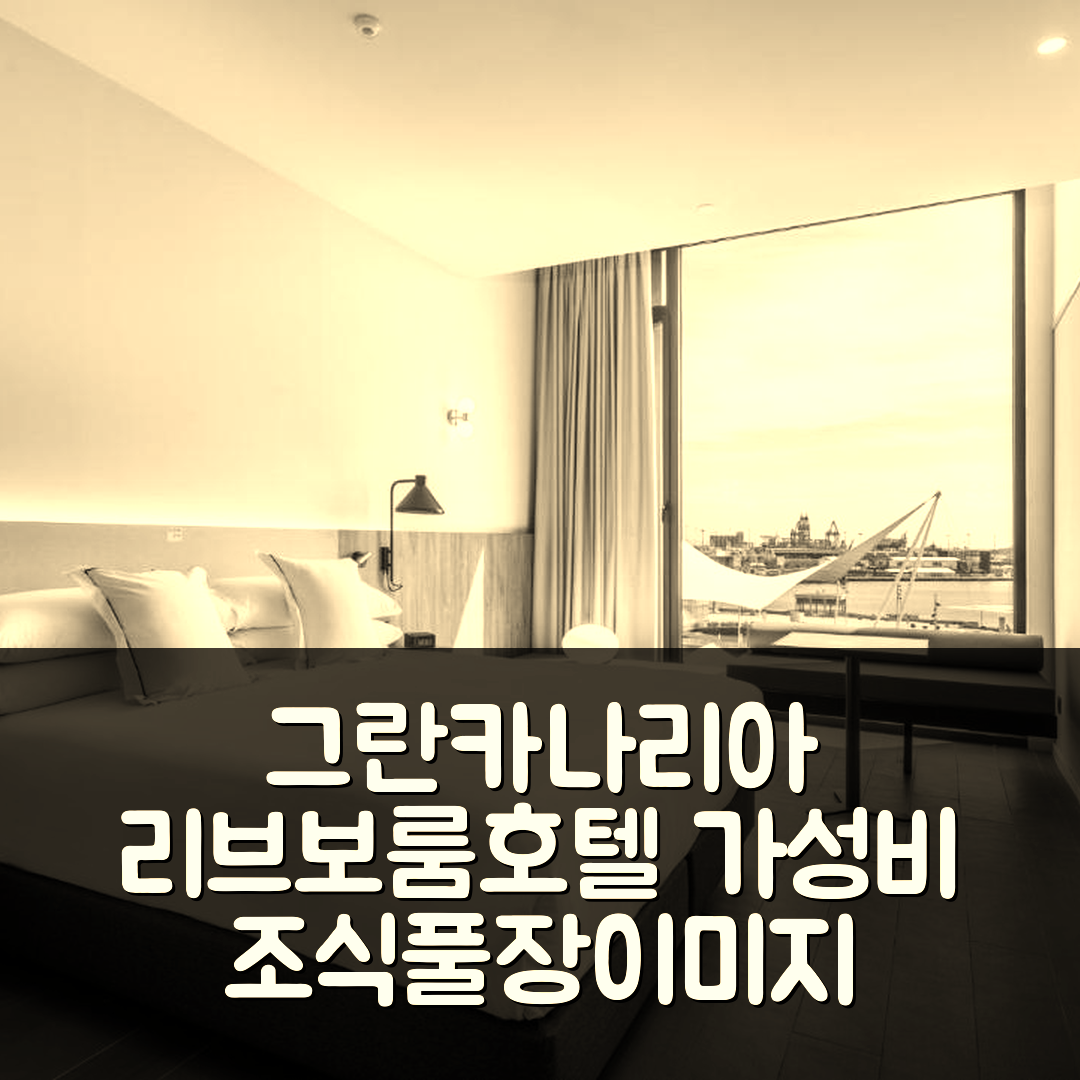 그란 카나리아 숙소 여행 호텔 추천 리브보 룸 호텔 | 4성급 조식과 수영장, 가성비 좋은 예약 팁 7가지