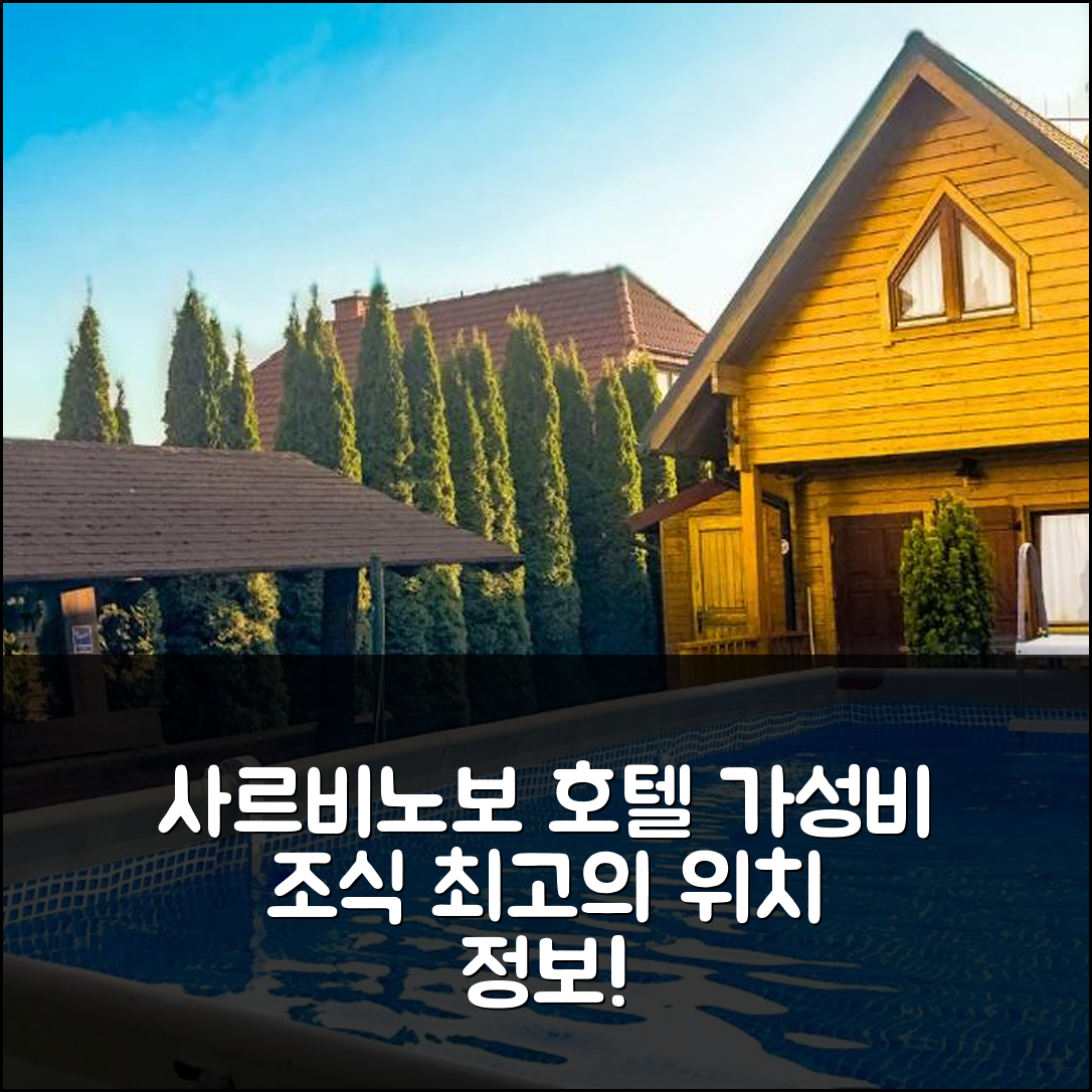 사르비노보 숙소 여행 호텔 추천 우차소바8 돔키 아가트 | 가성비 뛰어난 조식과 위치 정보 7가지