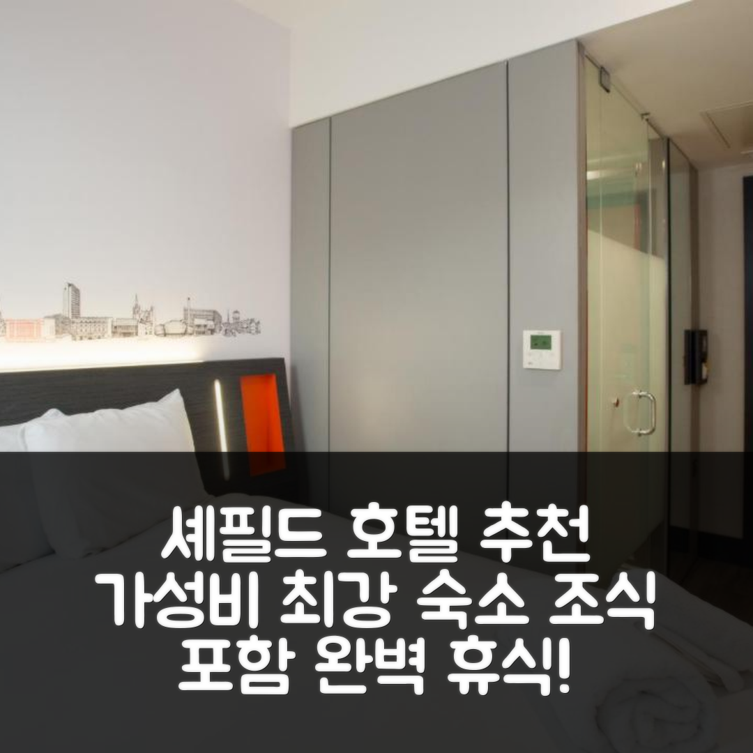 셰필드 숙소 여행 호텔 추천 이지호텔 셰필드 | 뛰어난 가성비에 조식 포함 가격으로 완벽한 휴식 5가지 팁